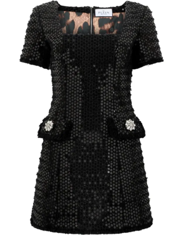 Tweed Mini Dress