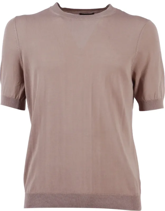 Cotton Short-sleeved Pullover
