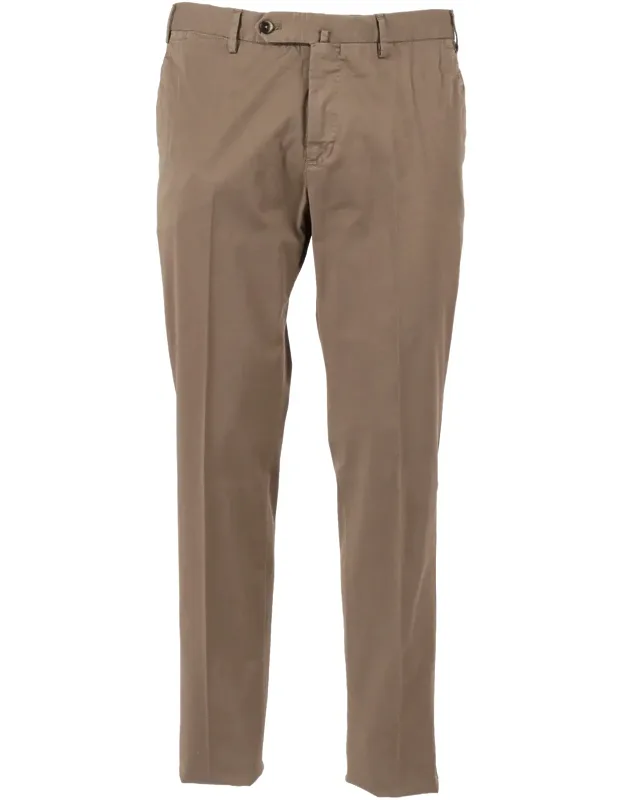 Flat Front Straight-leg Pants