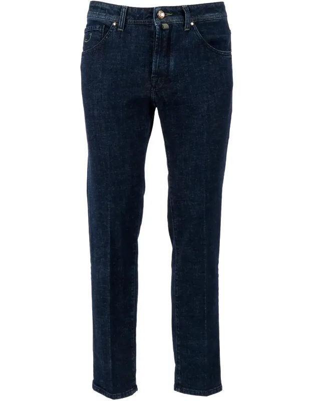 Cropped Slim Fit Jeans
