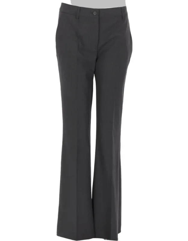 Tailored Straight-leg Pants