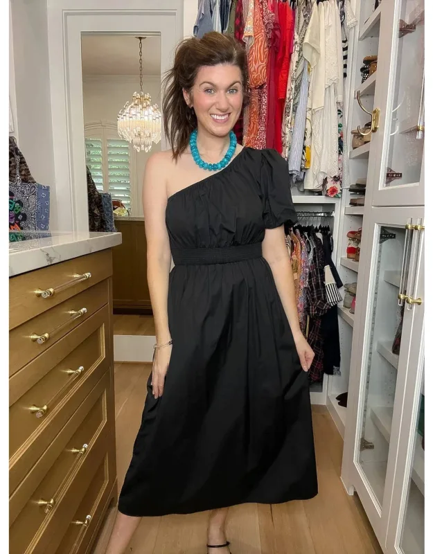 Bridgette Poplin Midi Dress