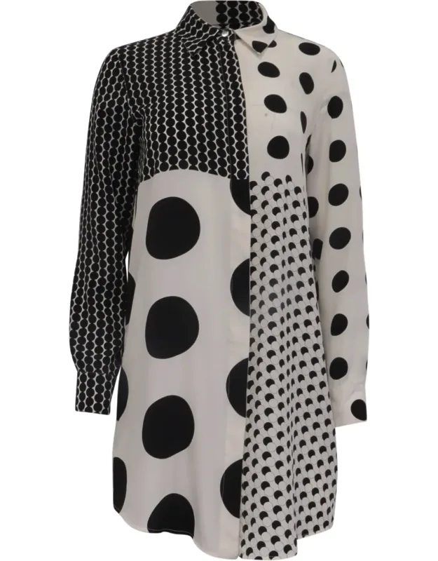 Polka Dot Shirt Dress