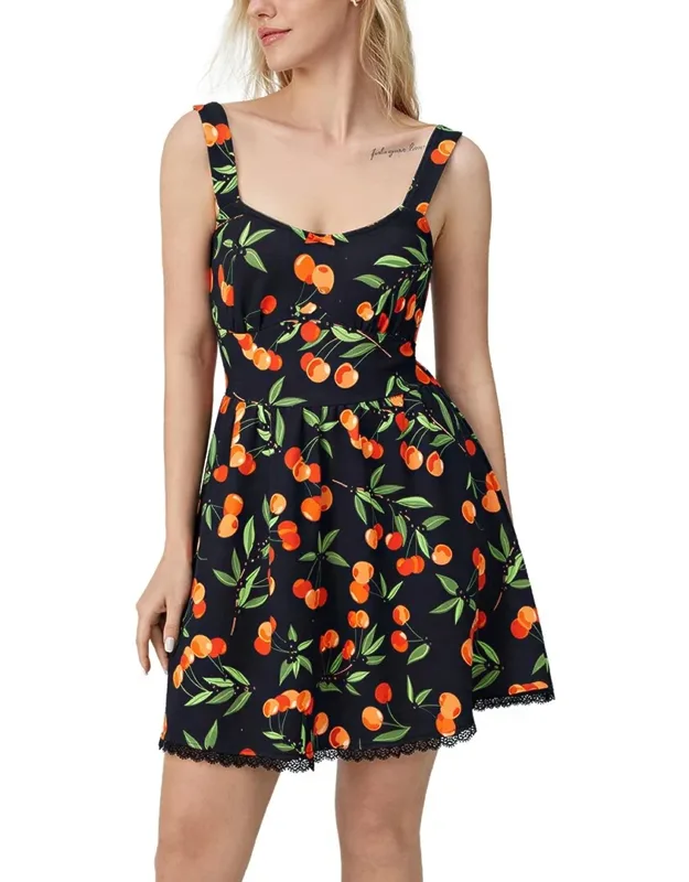 Mini Dress - Approximately 48in From Shoulder To Hem