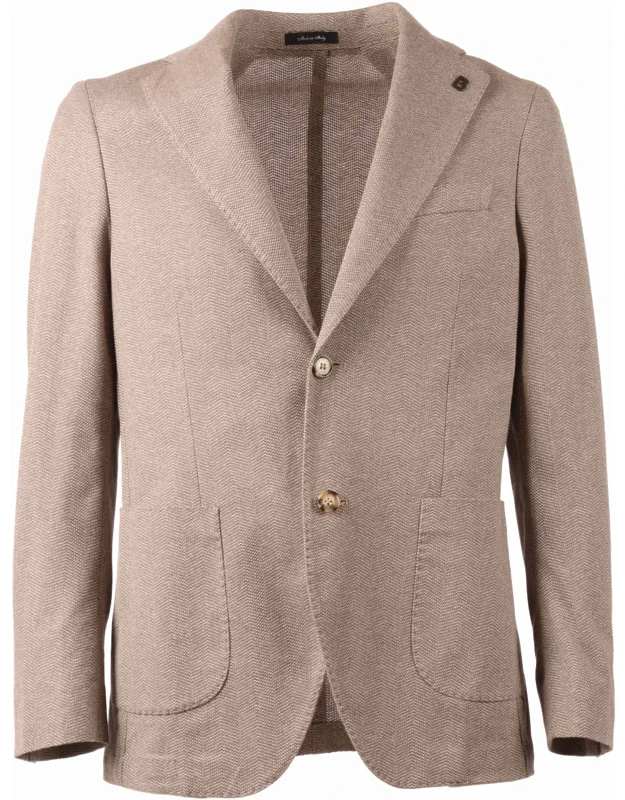 Tailored Cotton Notch Blazer