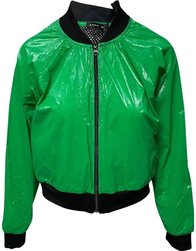 Zip Up Jacket With Mesh Details