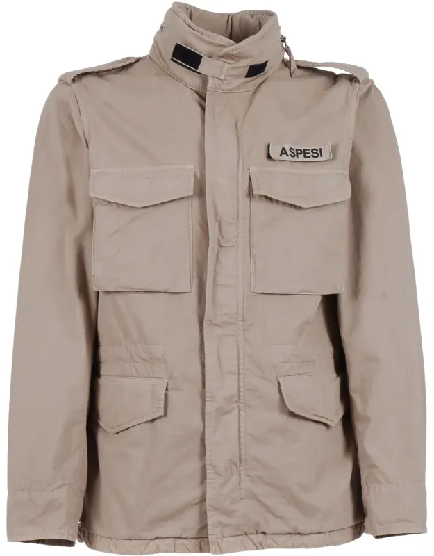 Military Inspired Concealed Casual Jacket