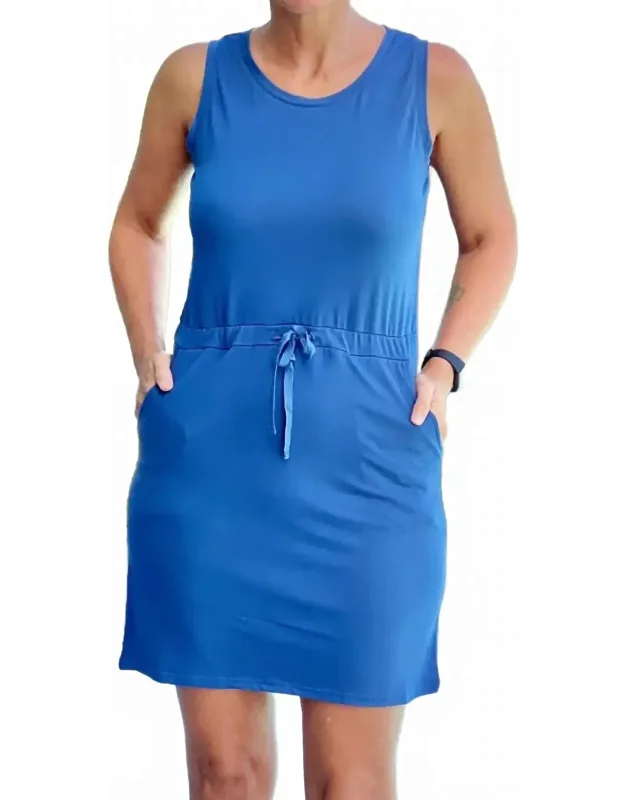 Napa Drawstring Mini Dress