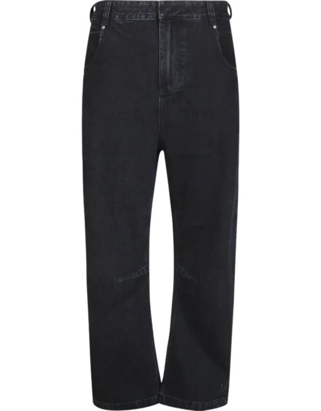 Cropped Wide-leg Jeans