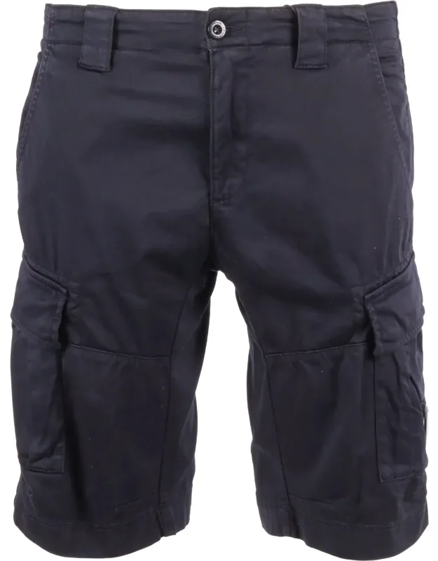 Structured Multiple Pocket Cargo Shorts