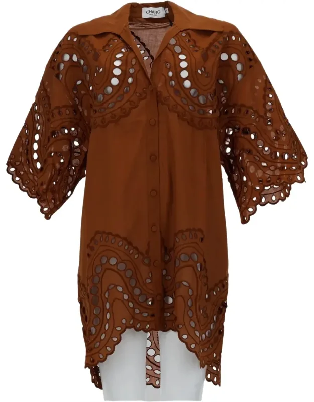 Loose Fit Puffed Blouse