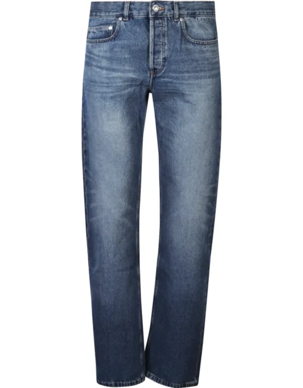 Five Pocket Cotton Jeans