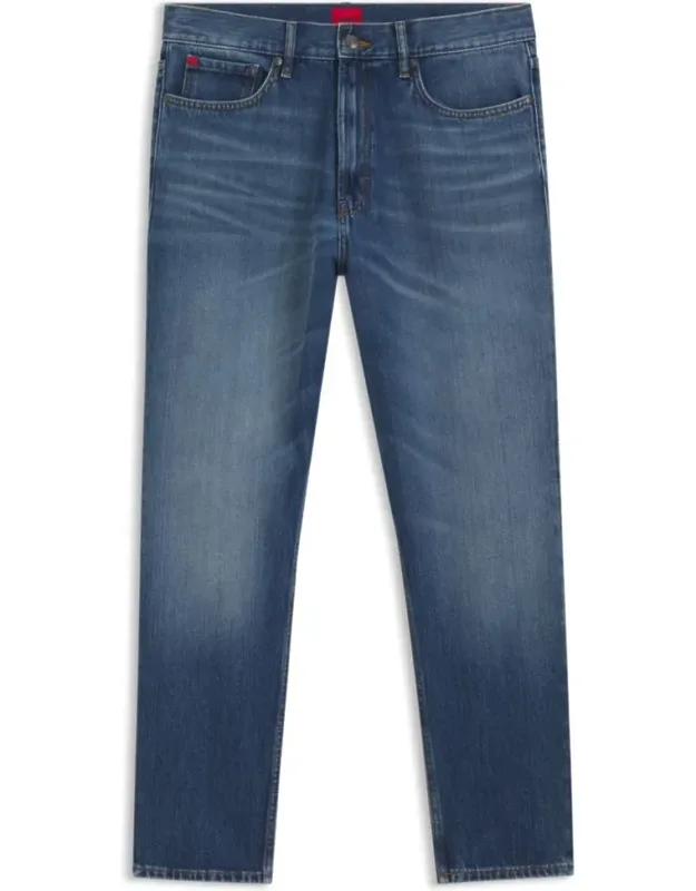 Relaxed Tapered Fit Jeans