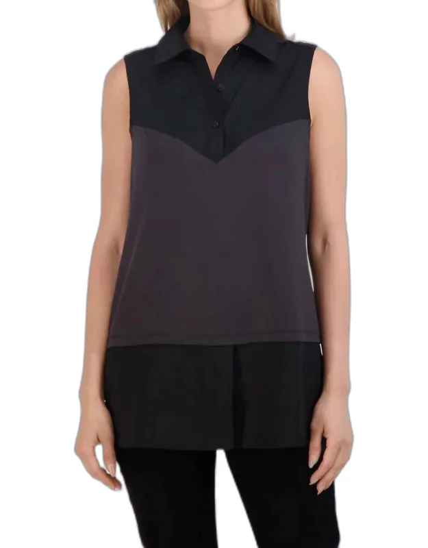 Layering Sleeveless Tunic Top