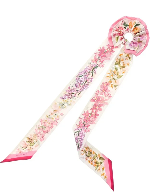 Logo Silk Scarf