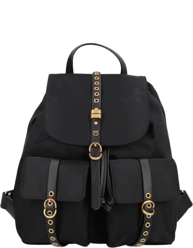 Nylon Flap Buckle Backpack