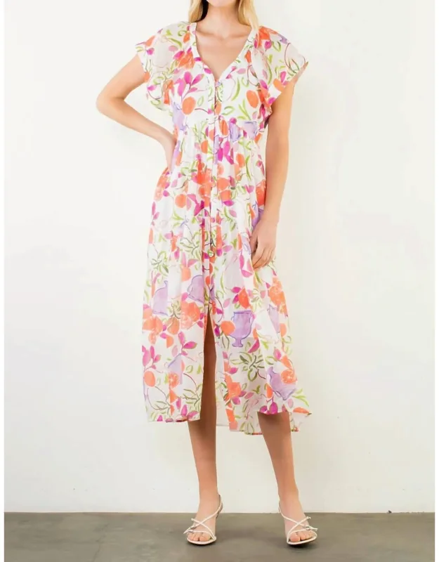 Floral Patterned Dress