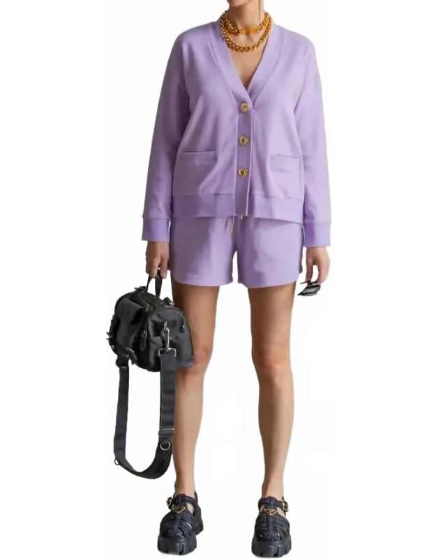 Court Interlock Cardigan