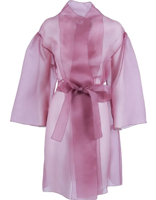 Lightweight Sheer Silk Jacket