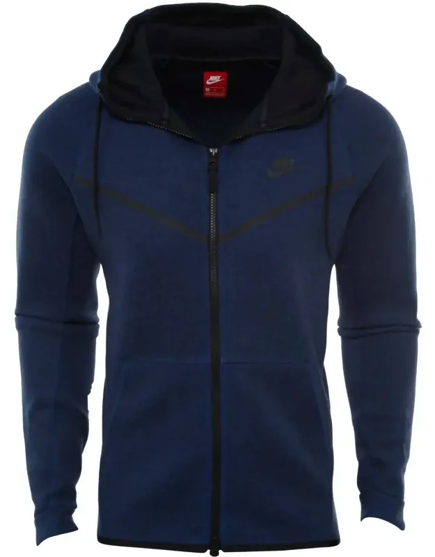 Hooded Zipper Tech Fleece Hoodie