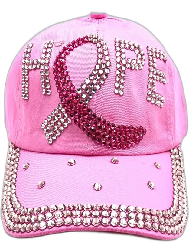 Hope Message Bling Baseball Cap