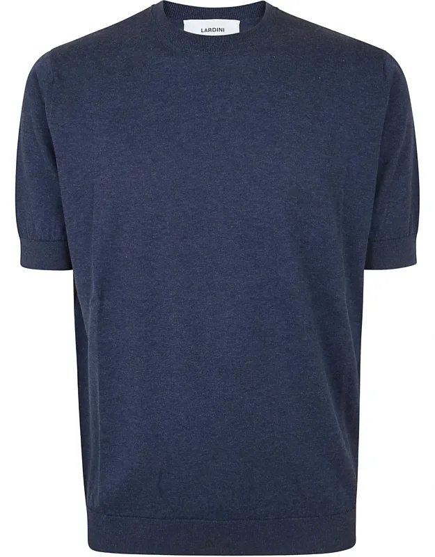Short-sleeved Cotton Sweater