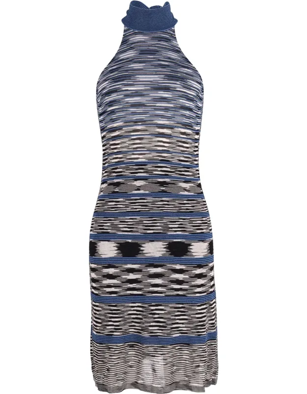 Printed Halter Dress