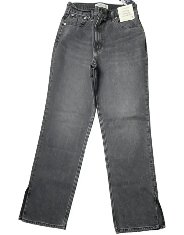 90's Ultra High Rise Straight Jeans