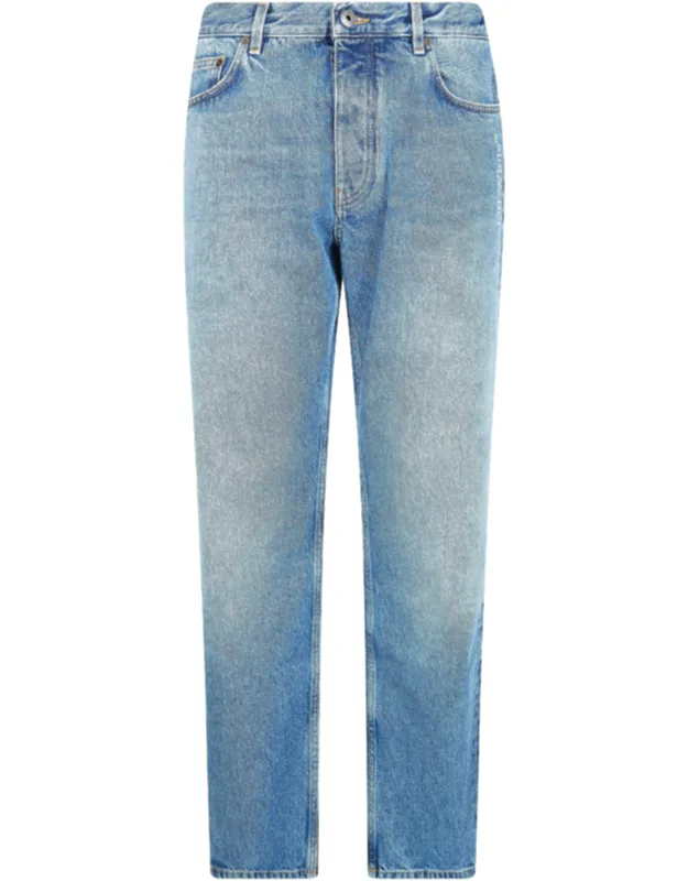 Slim Arrow Faded Jeans