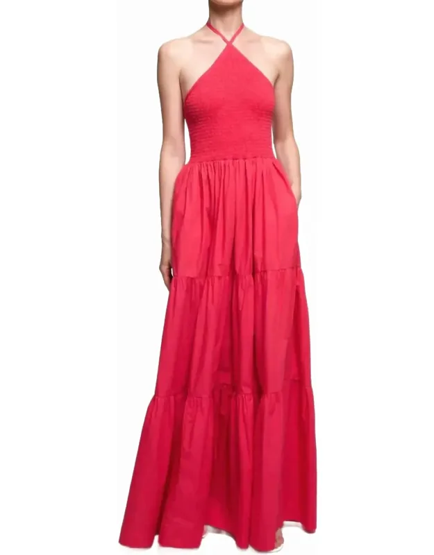 Diamond Tiered Maxi Dress