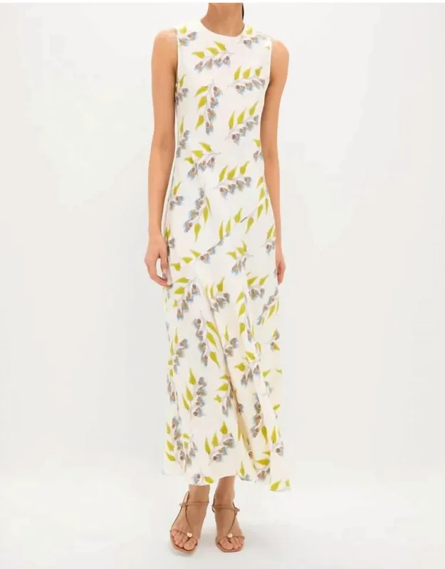Gaea Silk Dress