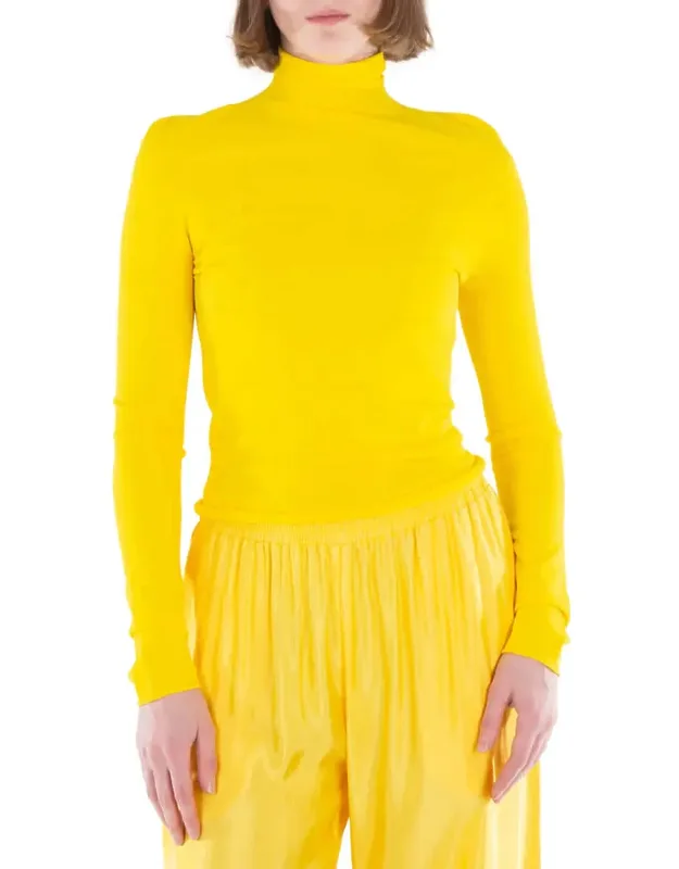 Turtleneck Long Sleeve Top