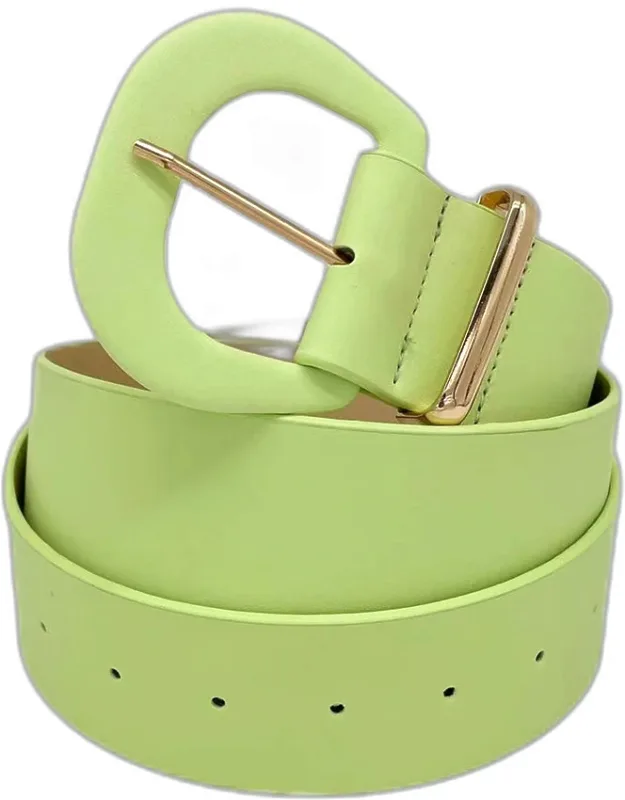 Faux Leather Belt