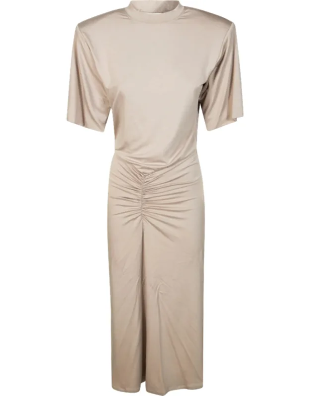 High Neck Fitted Center Dress