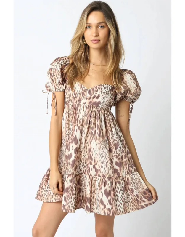 Leopard Mini Dress