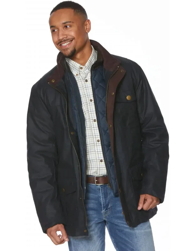 Waxed Cotton Winter Jacket