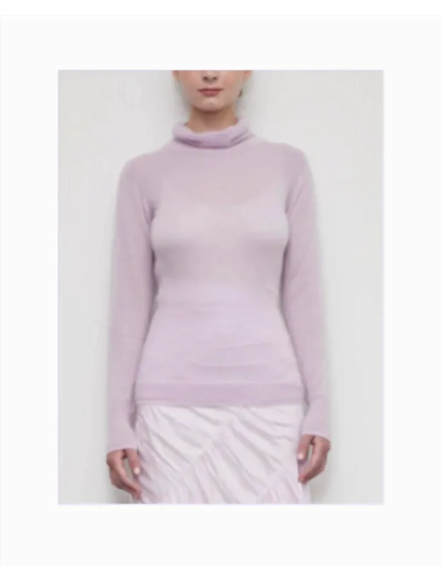 Tissue Turtle Neck Top