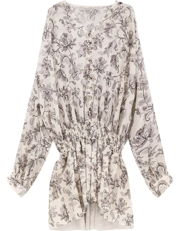 Floral Print Cotton Dress