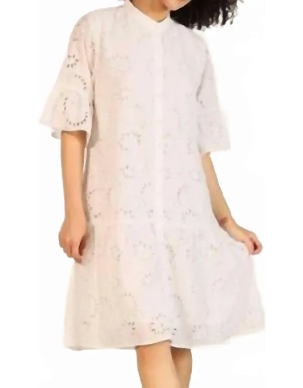 Zuri Dress With Chic Mockneck
