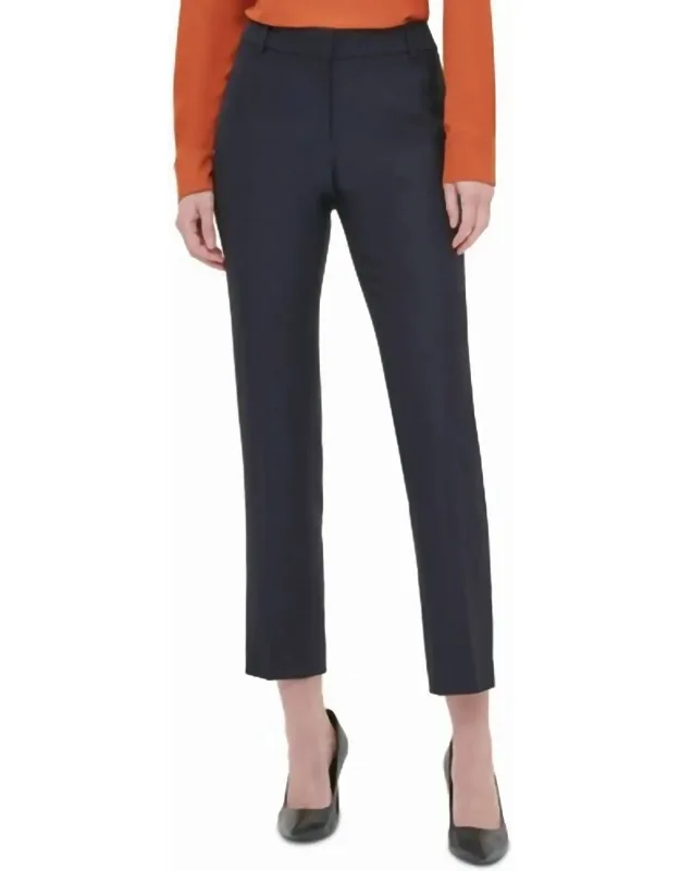Twill Slim Leg Pants