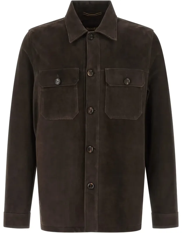 Lamb Leather Overshirt