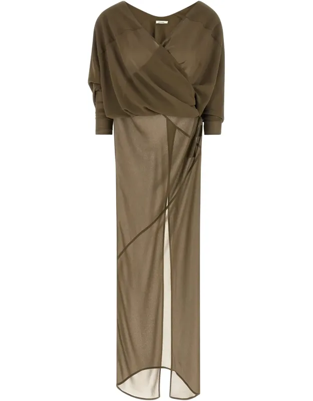 Polyester Long Dress