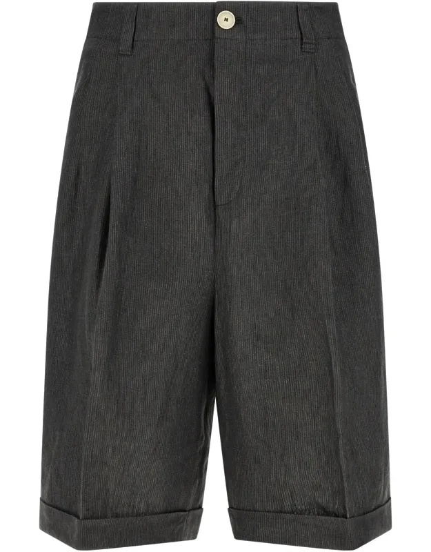Linen Bermudas