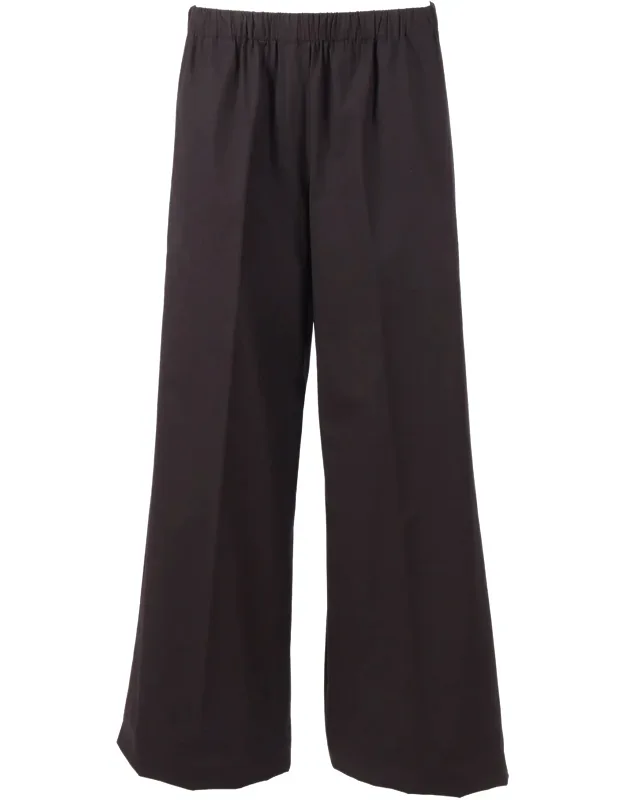 Wide Leg Cropped Straight-leg Pants