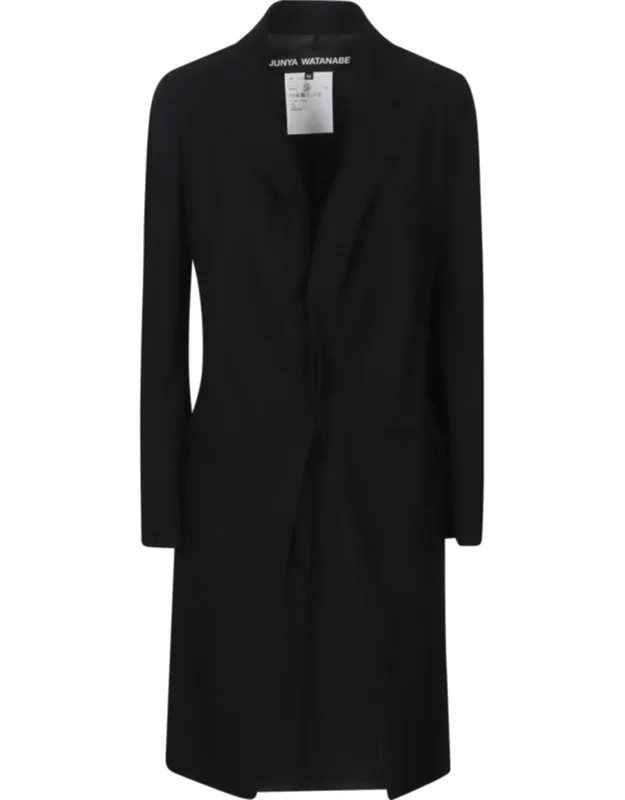 Flap Pocket Long Coat