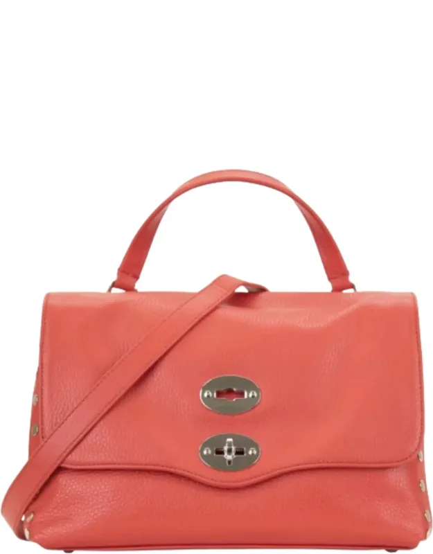 Studded Detailing Top Handle Shoulder Bag