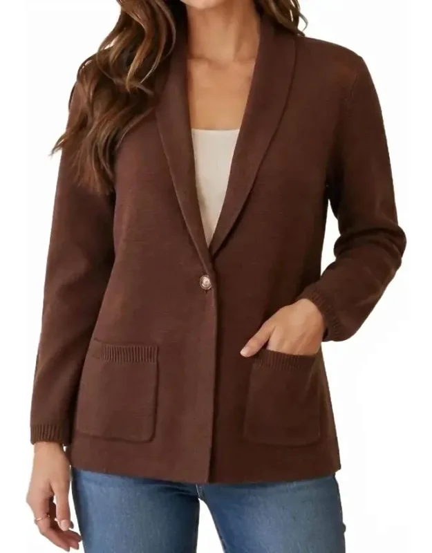 Knit Blazer