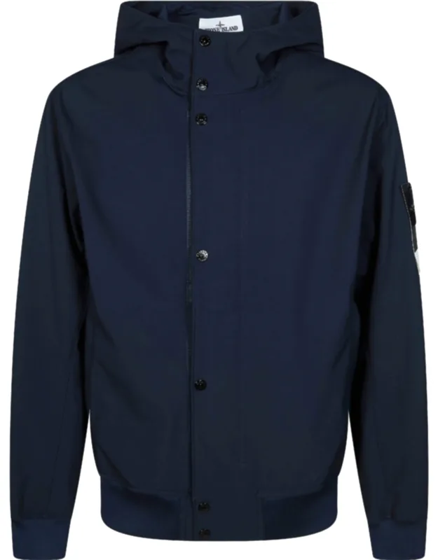 Cropped Ribbed Cuffs Parka