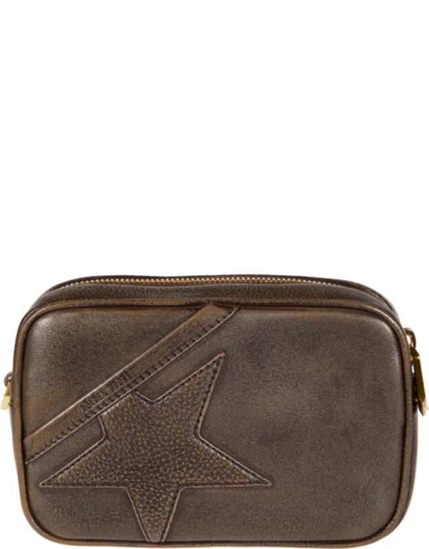 Mini Star Bag Treated Leather Clutch