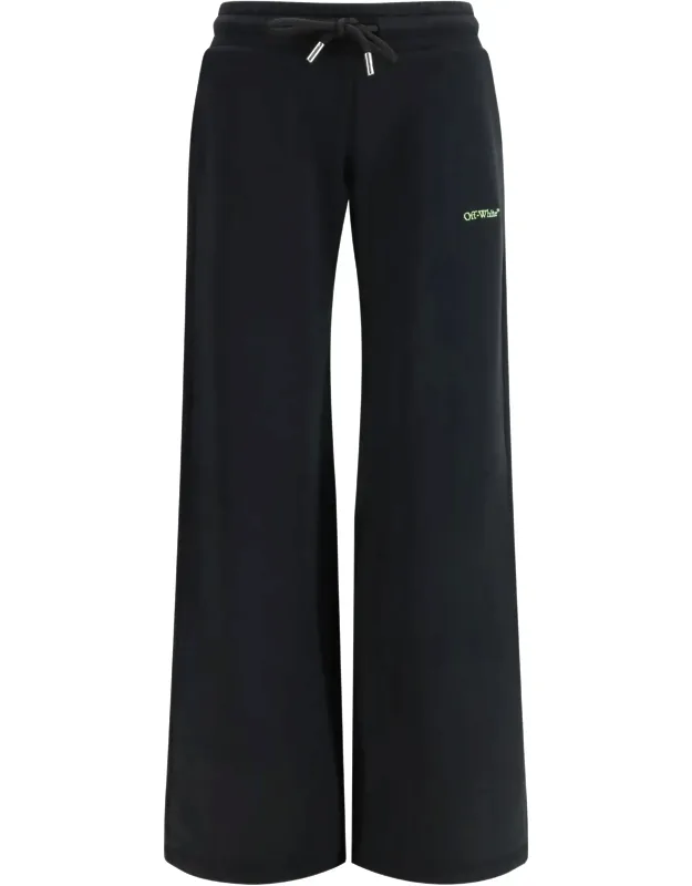 Wide-leg Cotton Sweatpants